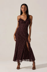 Lbruh Leonie Floral Lace Maxi Dress