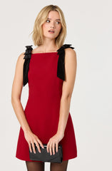 Lbruh Ambria Bow Mini Dress