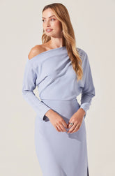Lbruh Naida Off Shoulder Midi Dress