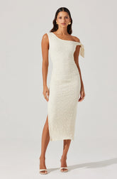 Lbruh Emely Off Shoulder Midi Dress