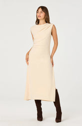 Lbruh Draped Midi Dress