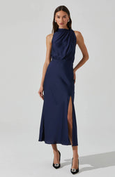 Lbruh Jelyn Satin Midi Dress