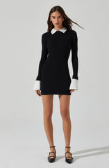Lbruh Alexia Mixed Media Mini Dress