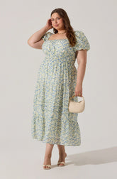 Lbruh Florentina Floral Tiered Maxi Dress