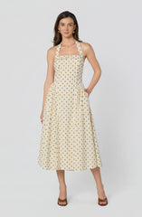 Inixyf Marianna Halter Midi Dress