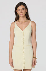 Inixyf Calissa Button-Front Mini Dress