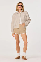 Inixyf River Open-Knit Eyelet Tee