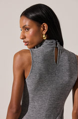Lbruh Haylie Sleeveless Turtleneck Sweater Dress