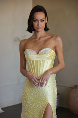 42513 - Ava Presley - Pearl Corset Dress with Bow