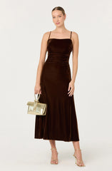 Lbruh Valery Velvet Maxi Dress