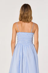 Inixyf Lahela Smocked Midi Dress