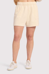 Vintage Fleece Seamed Short | Washed Bone
