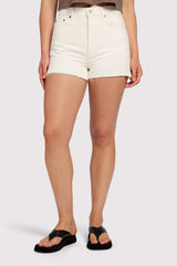A-Line Vintage Cut-Off Short | Linen