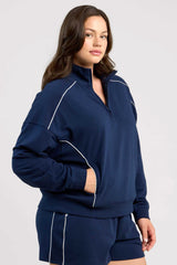CloudTech Quarter-Zip | Navy
