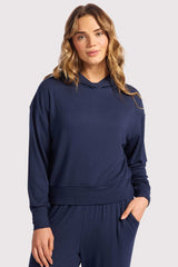 Slinky Rib Hoodie