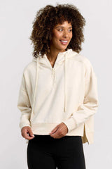 Vintage Fleece Downtime Quarter-Zip | Heather Bone