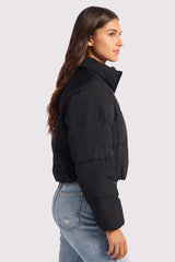 Peak Puffer Jacket | Black