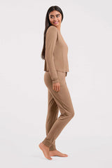 Pajama Jogger Set | Cinnamon