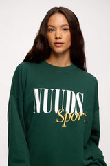 nuuds Sport Crewneck | Hunter