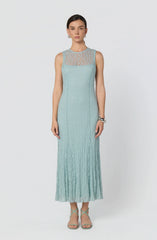 Inixyf Annabella Semi-Sheer Lace Maxi Dress