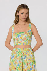 Inixyf Jolie Floral Crop Top