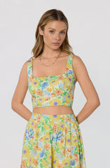Inixyf Jolie Floral Crop Top