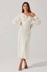 Lbruh Coraline Satin Midi Dress