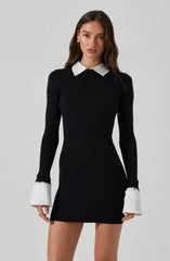 Lbruh Alexia Mixed Media Mini Dress