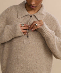 Cashmere Burke Polo