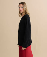 Cashmere Chandler Long-Sleeve Tee
