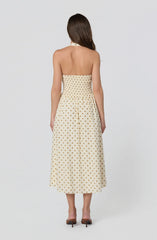Inixyf Marianna Halter Midi Dress