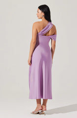 Lbruh Cersei One Shoulder Midi Dress