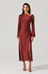 Lbruh Catriona Satin Maxi Dress