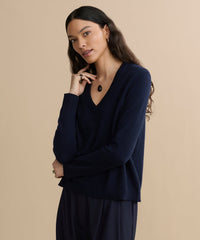 Flynn Cashmere V-Neck
