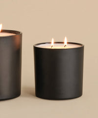 Large Sun Valley Glass Candle
