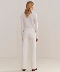 Mid Rise Wide Leg