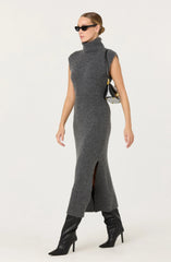 Lbruh Roxanna Turtleneck Sweater Maxi Dress