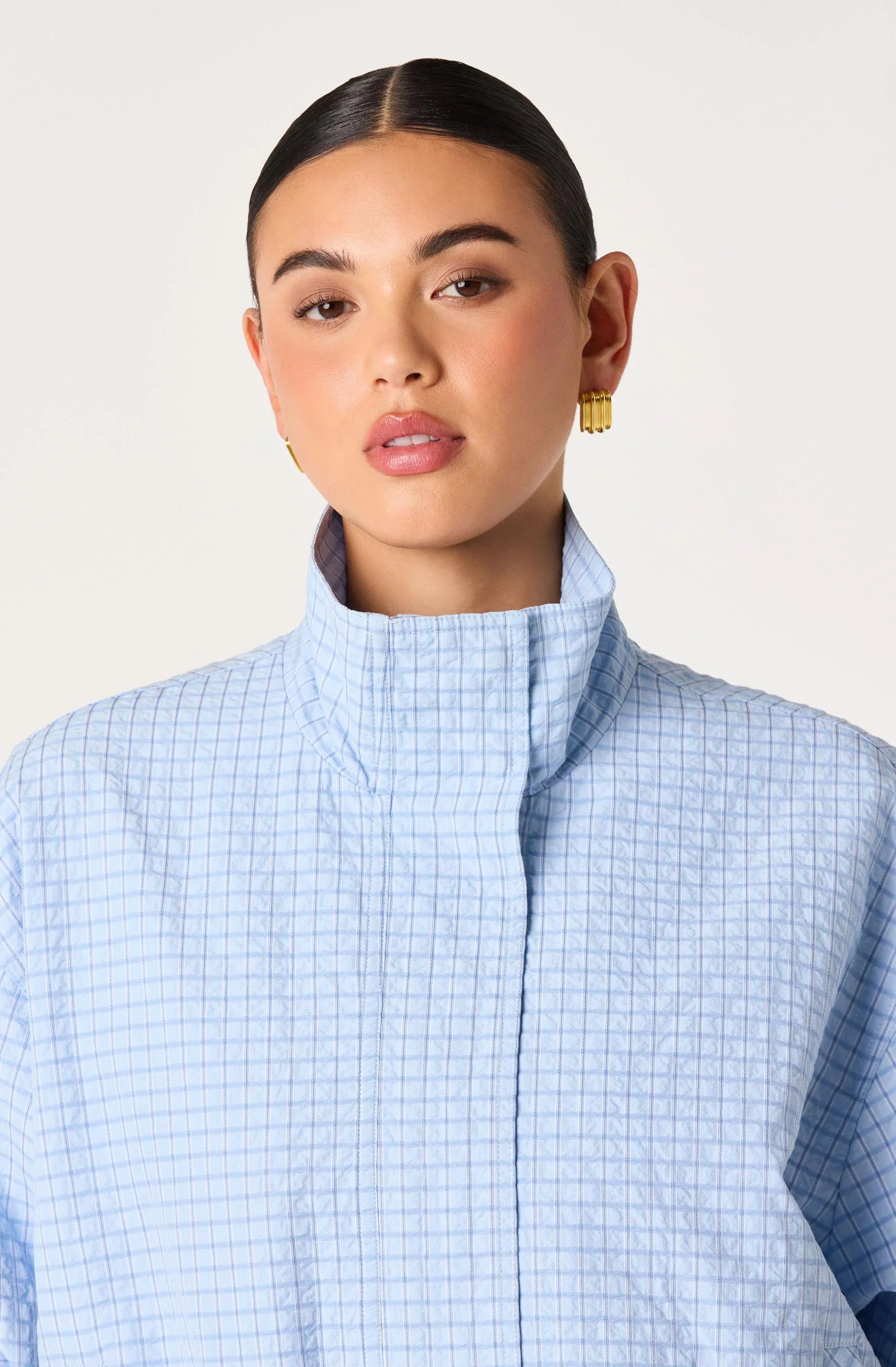Inixyf Cooper Funnel Neck Bomber Jacket
