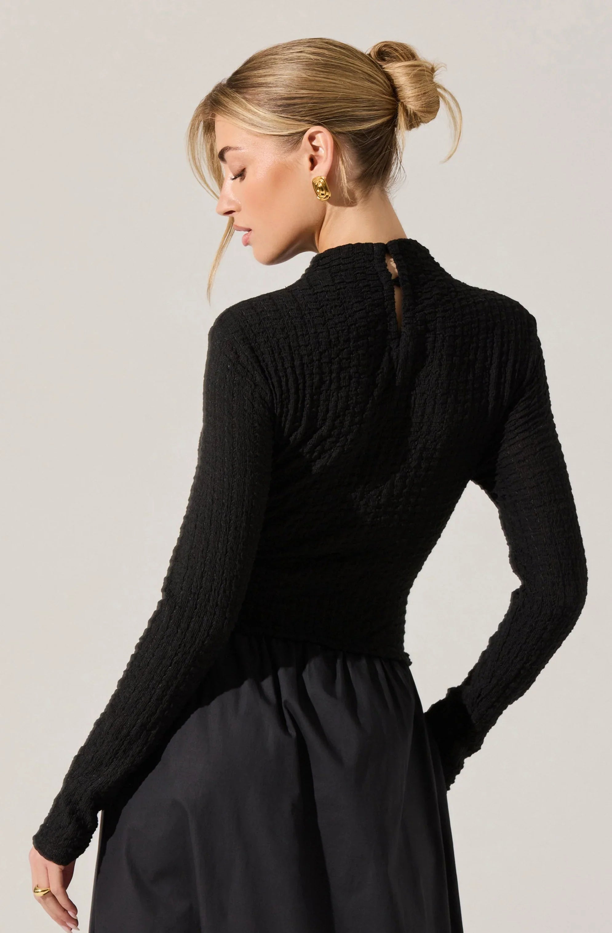 Lbruh Kearney Mixed Media Midi Dress
