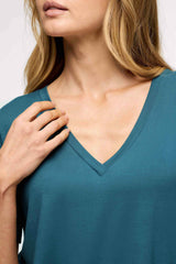 V-Neck Pajama Tee | Ocean