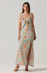 Lbruh Sorbae Floral Maxi Dress