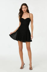 Lbruh Lace Bustier Mini Dress