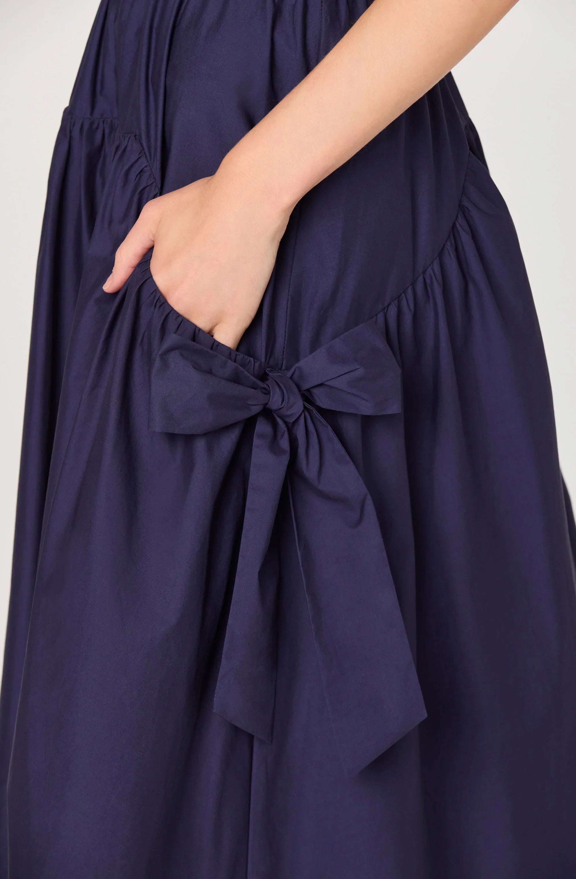 Inixyf Lylah Bow Midi Skirt