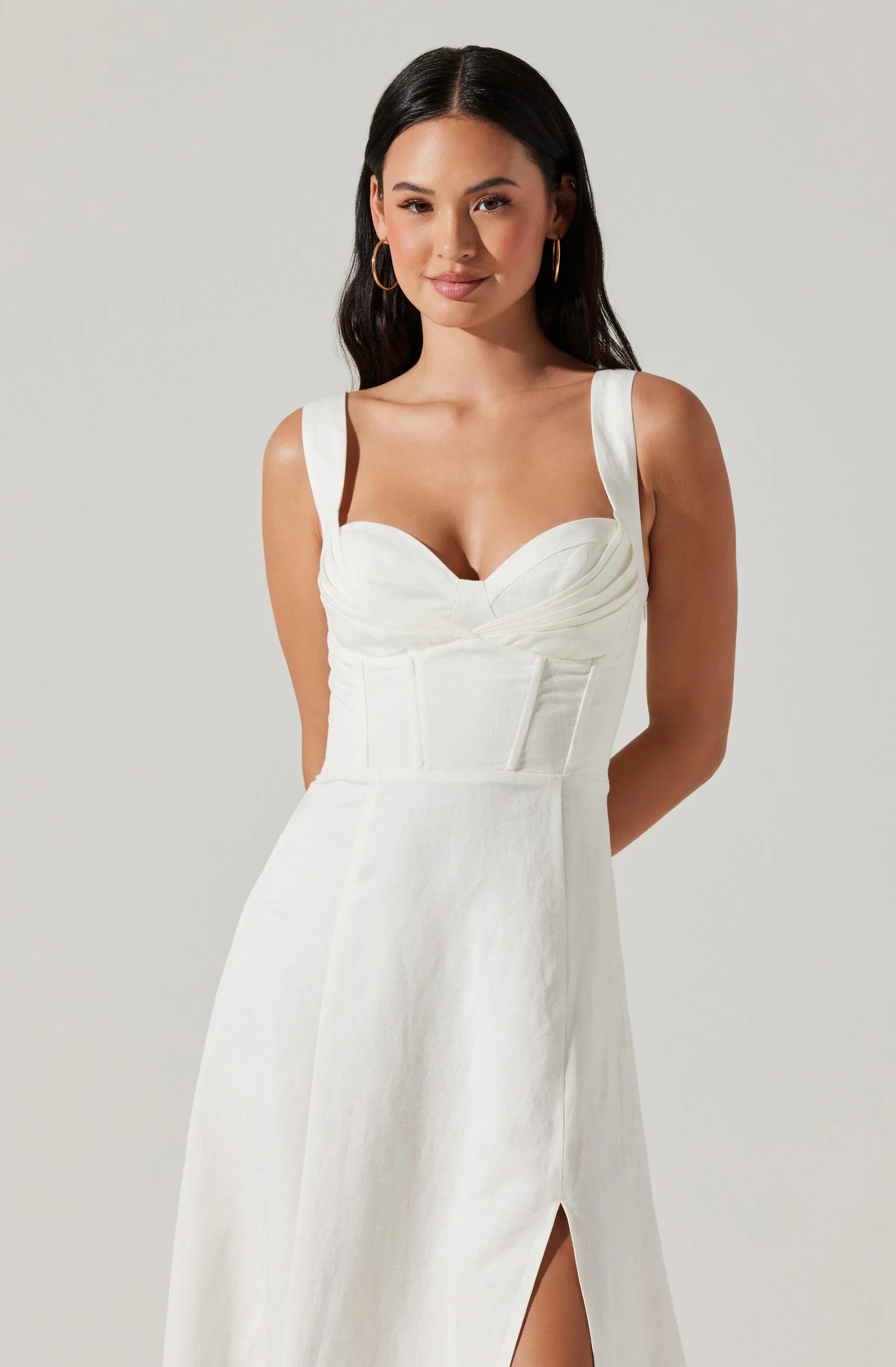 Lbruh Estella Corset Midi Dress