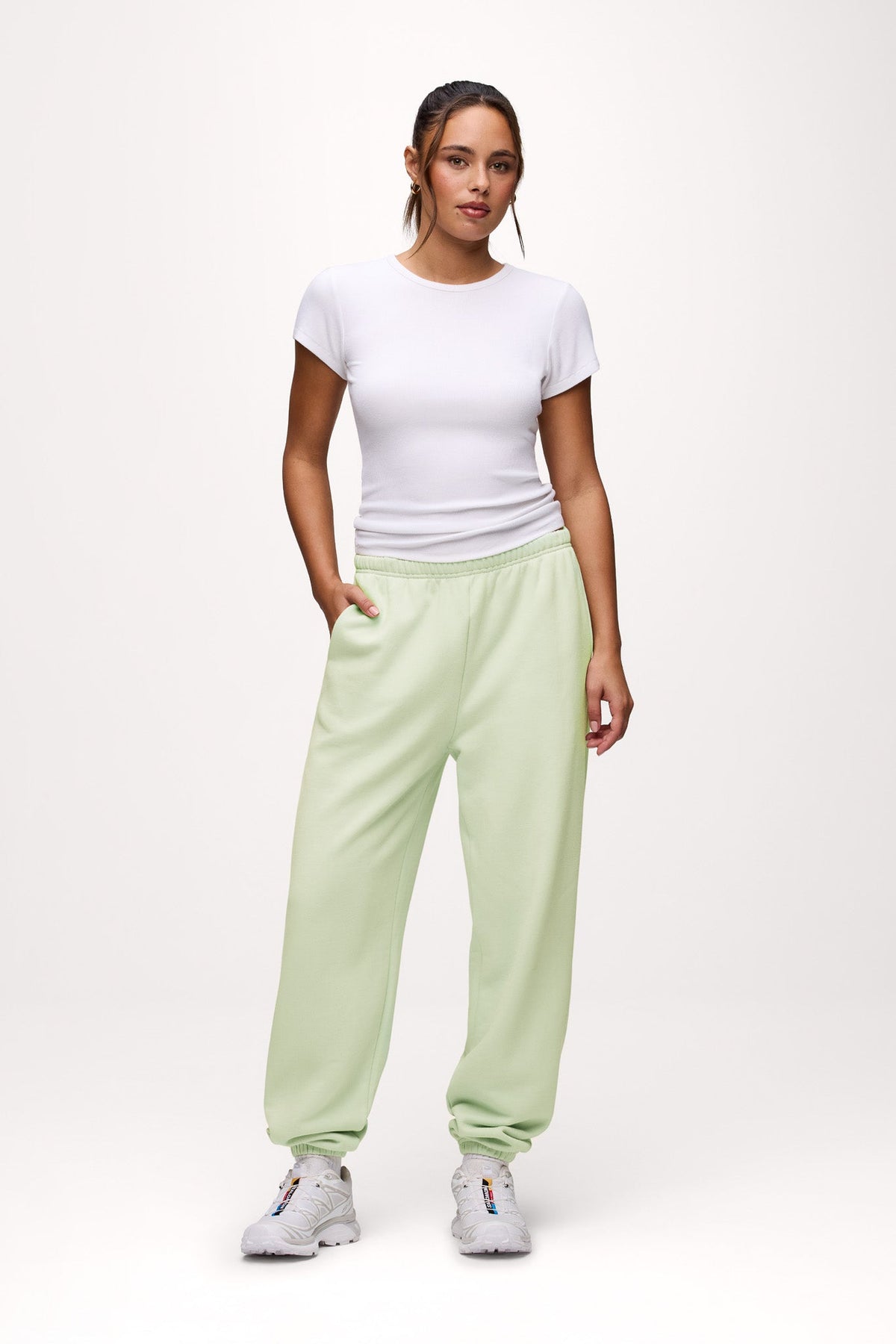 Core Fleece Jogger | Matcha