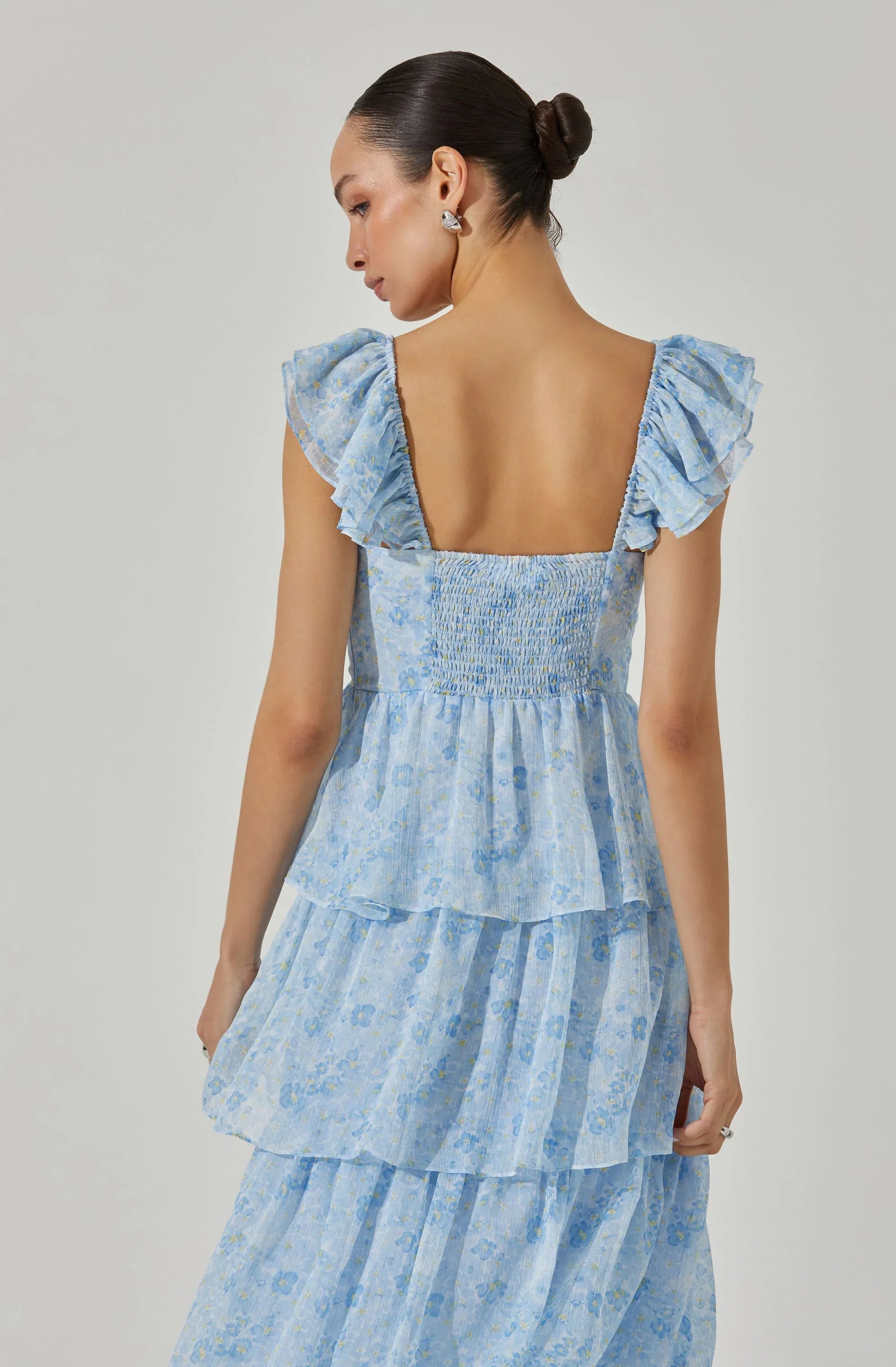 Lbruh Midsummer Floral Tiered Maxi Dress