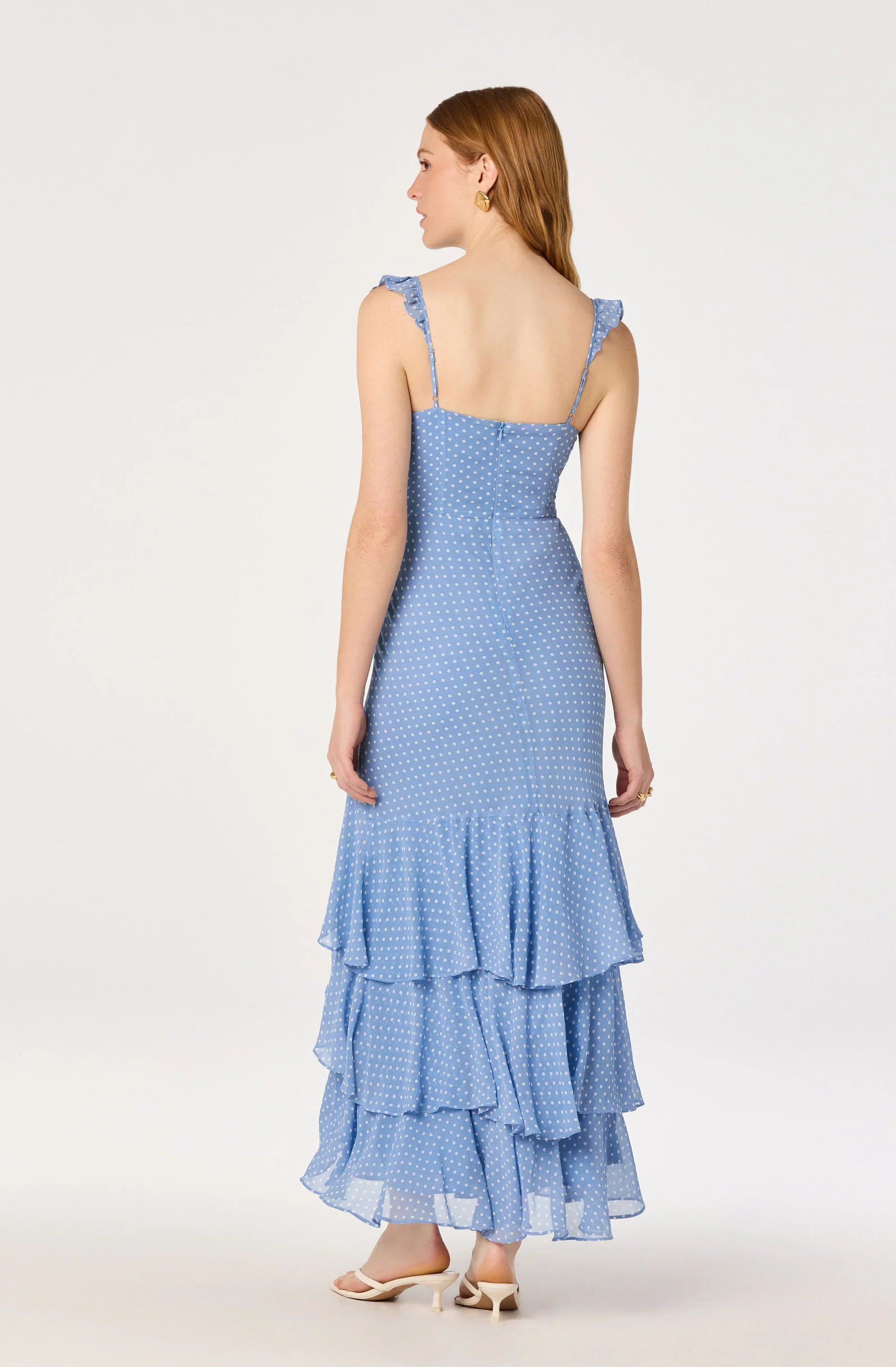 Inixyf Alcina Tiered Midi Dress