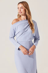 Lbruh Naida Off Shoulder Midi Dress
