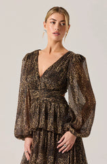 Lbruh Anora Floral Tiered Maxi Dress