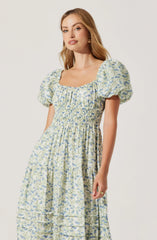 Lbruh Florentina Floral Tiered Maxi Dress